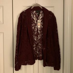 INC Lace Blazer — NEW